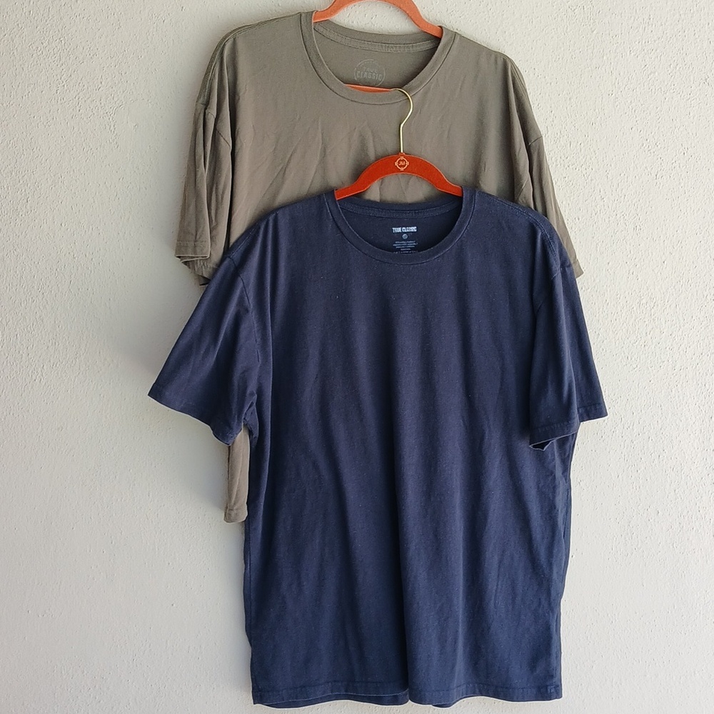 True Classic 2 Pack Tee Shirts XL